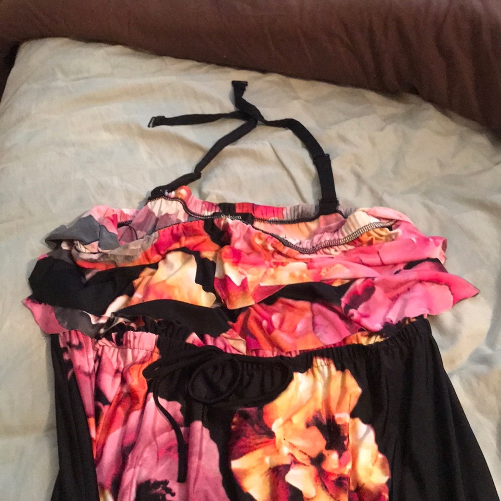 Long halter top dress
